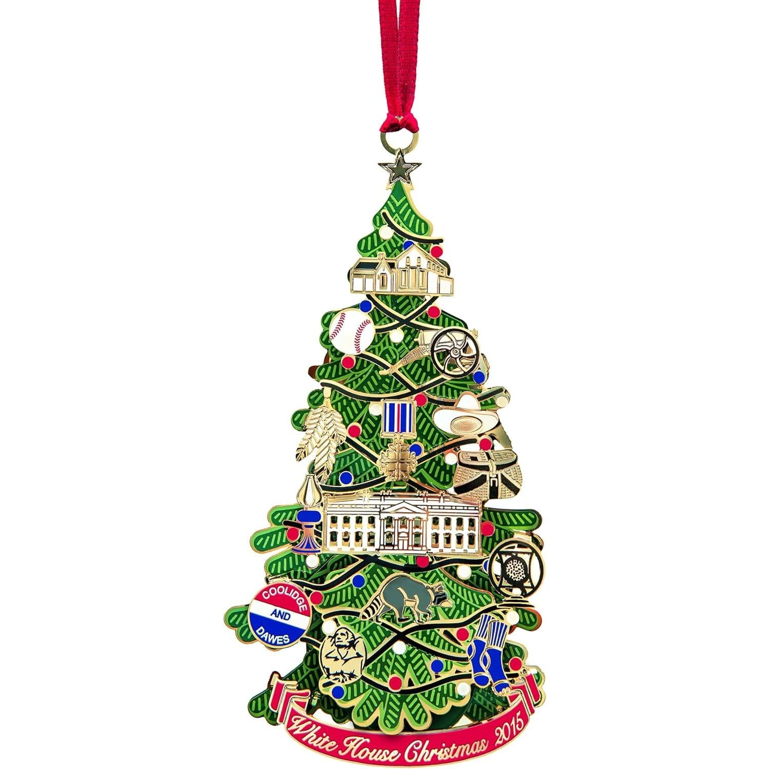 B00WTEDQL0 2015 White House Historical Association (Christmas Ornament) Image1