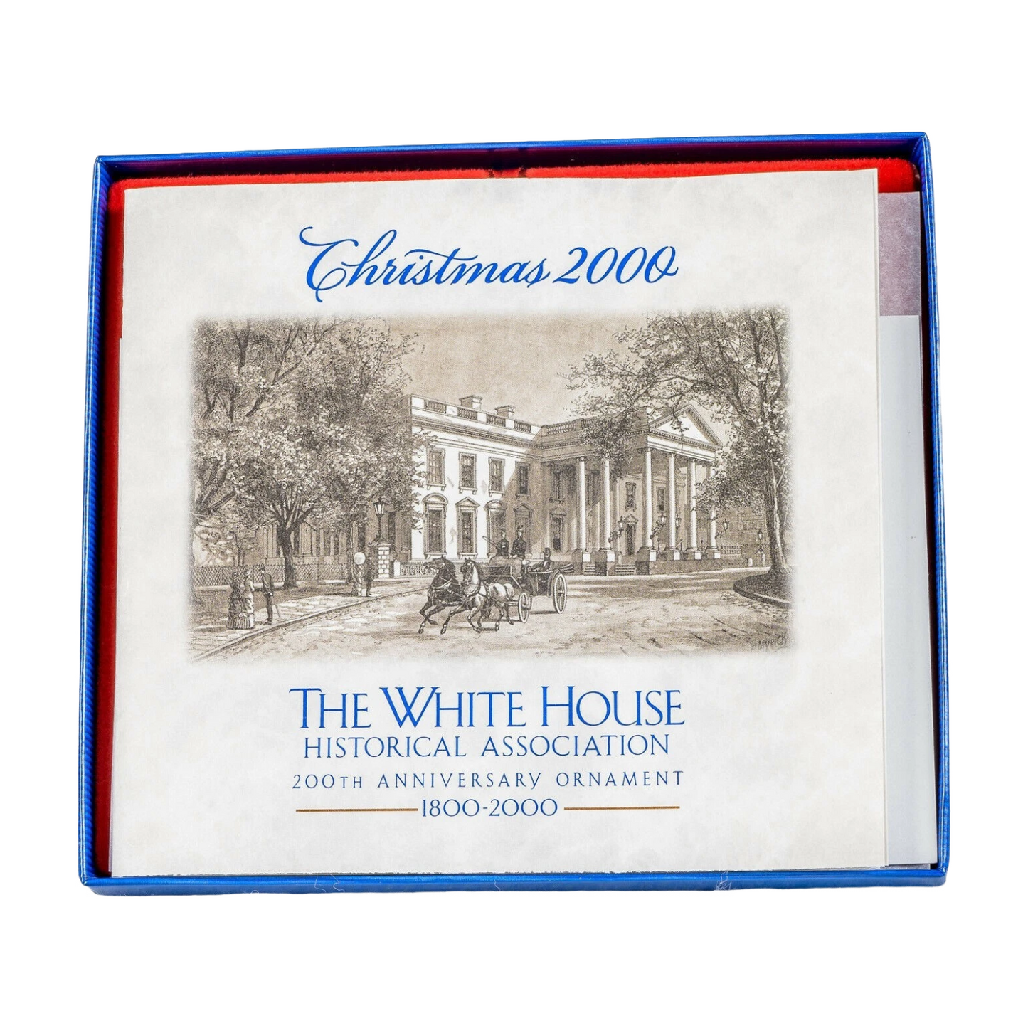 Limited Edition White House Ornament: 200th Anniversary Commemorative Piece