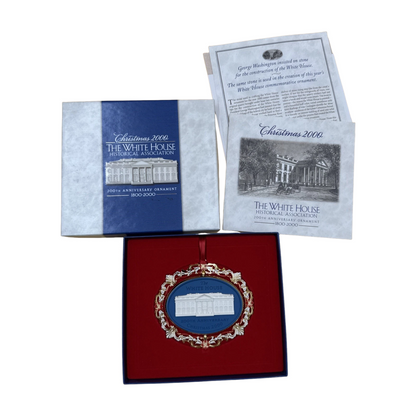 Limited Edition White House Ornament: 200th Anniversary Commemorative Piece