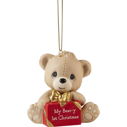 211037 2020 My Bear-y First Christmas (Precious Bisque Ornament) Precious Moments Image1