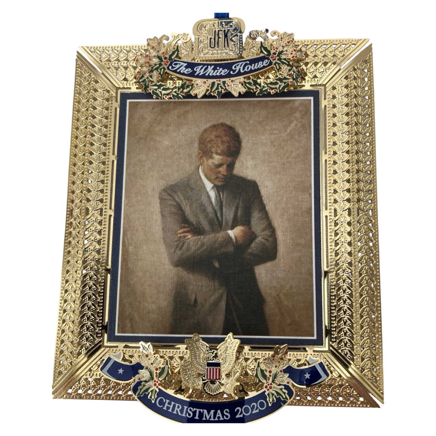 President John F. Kennedy Ornament: 35th US President & Youngest in Office