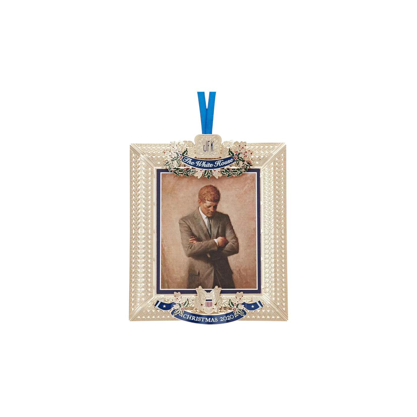 President John F. Kennedy Ornament: 35th US President & Youngest in Office