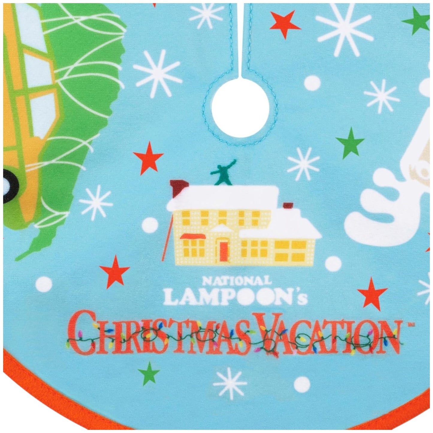 QSB6491 Lampoon's Christmas Vacation Tree Skirts (National Lampoon's Christmas Vacation)