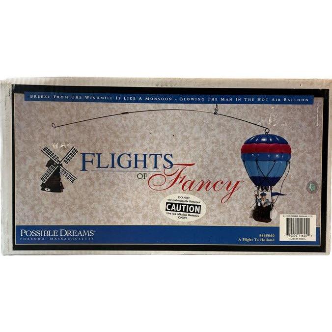 Santa in Hot Air Balloon: Possible Dreams Flights of Fancy Series