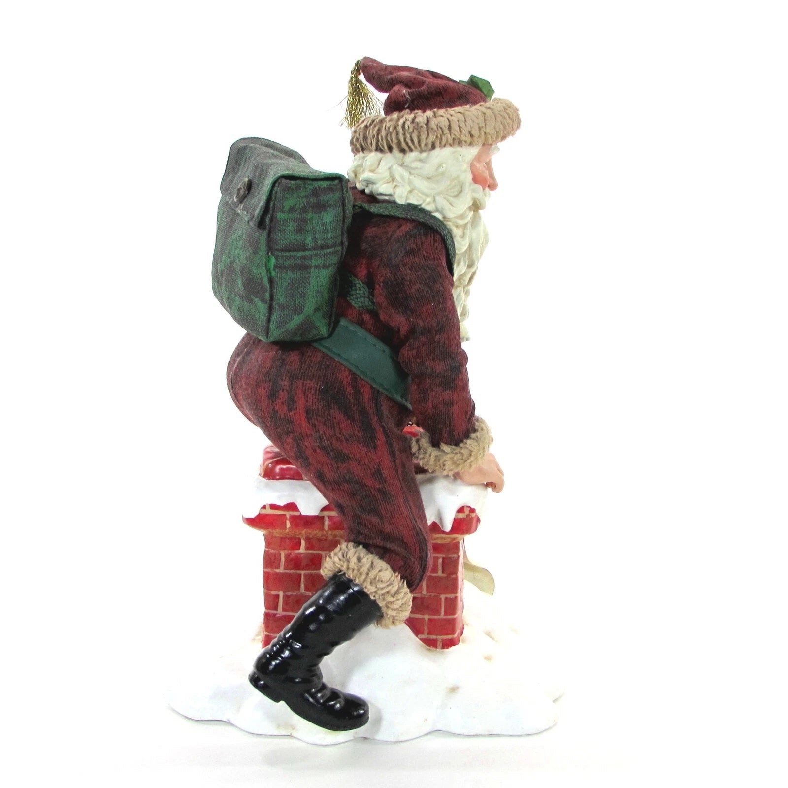 Santa's Journey Down the Chimney: December Descent