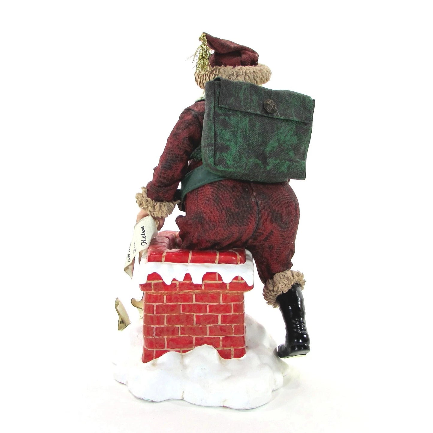 Santa's Journey Down the Chimney: December Descent