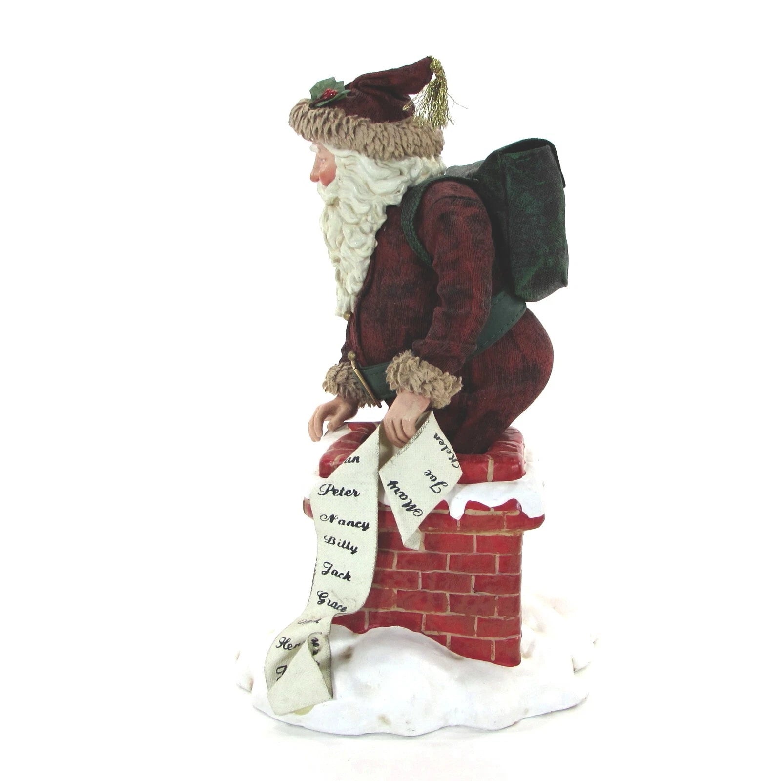 Santa's Journey Down the Chimney: December Descent