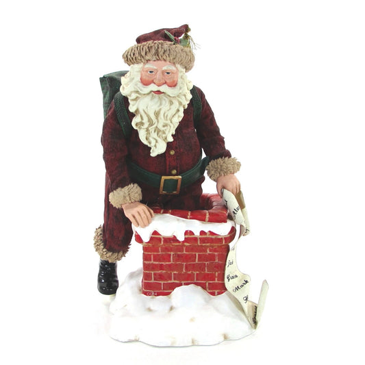 Santa's Journey Down the Chimney: December Descent