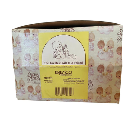 The Best Friend is a Dog Porcelain Figurine - Shop Now!