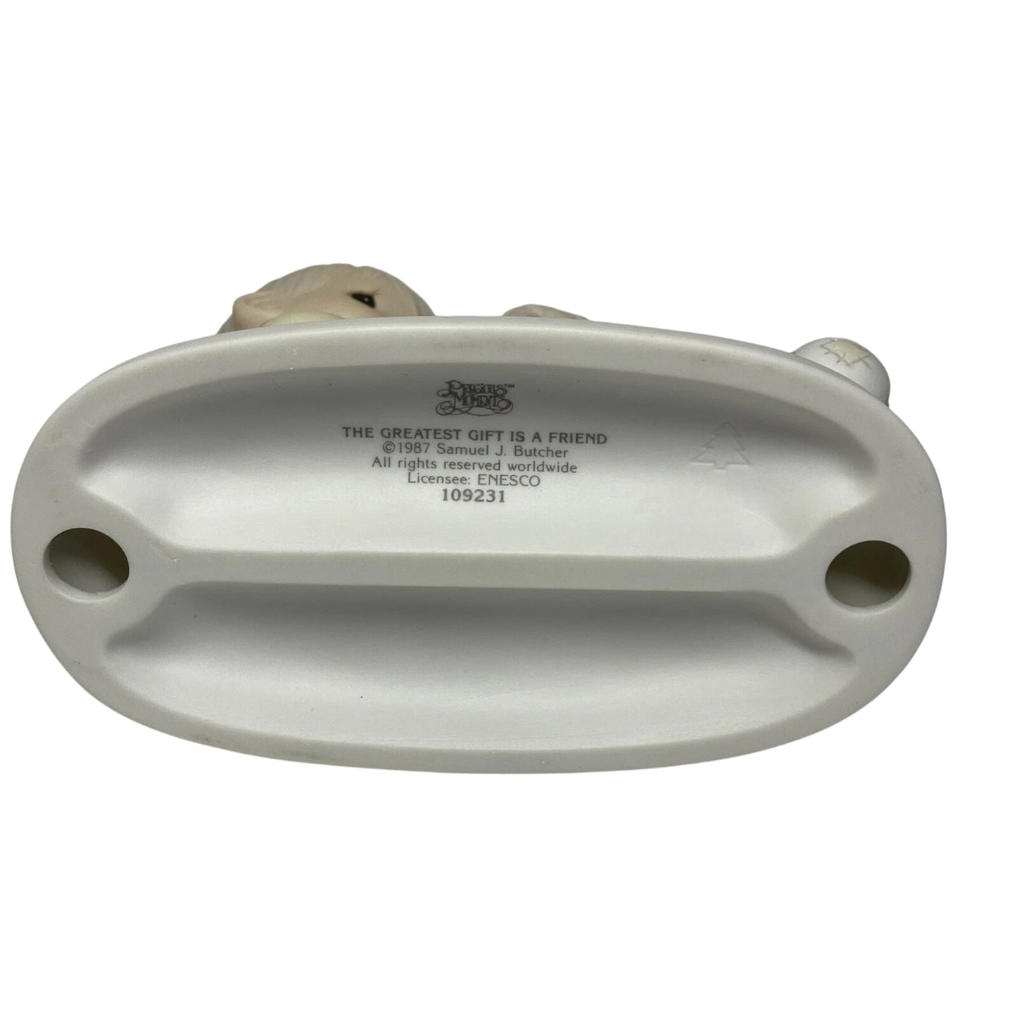 The Best Friend is a Dog Porcelain Figurine - Shop Now!