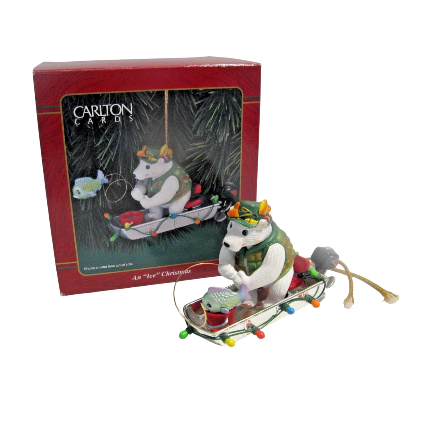 Vintage An "Ice" Christmas (Polar Bear) by Carlton Cards CXOR-094A