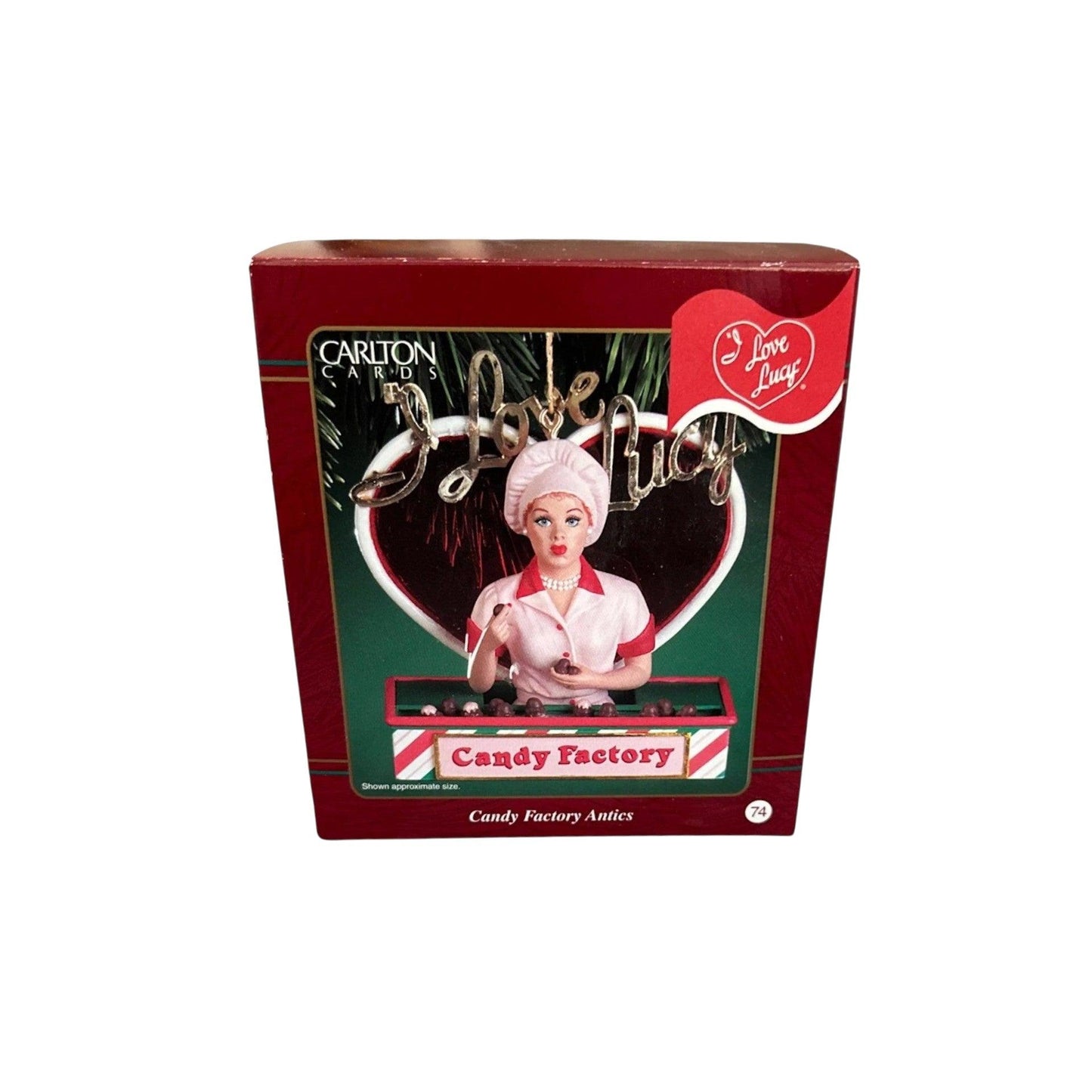 Vintage Candy Factory Antics Carlton Cards Ornaments (I Love Lucy) by Carlton Cards CXOR-063C Image2