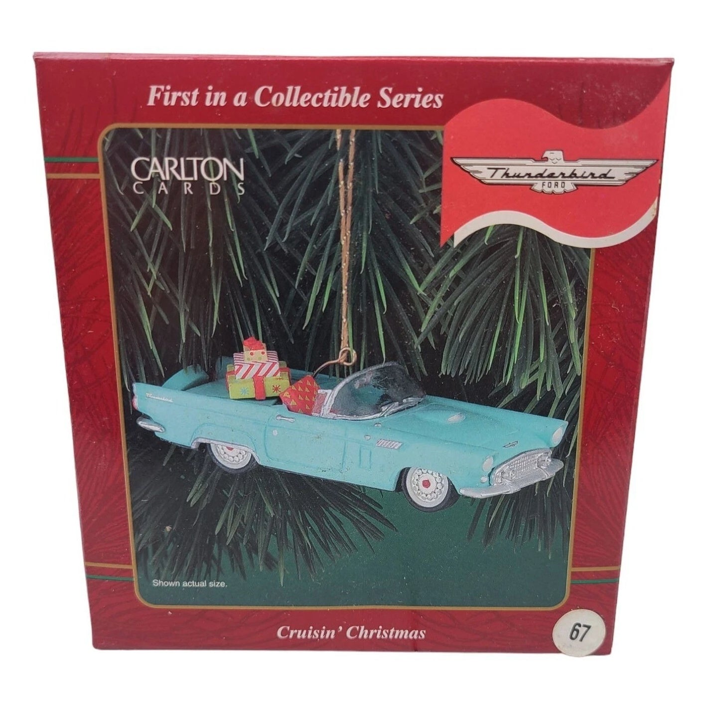 Vintage Cruisin' Christmas Carlton Cards Ornaments (Vehicle) by Carlton Cards CXOR-074A