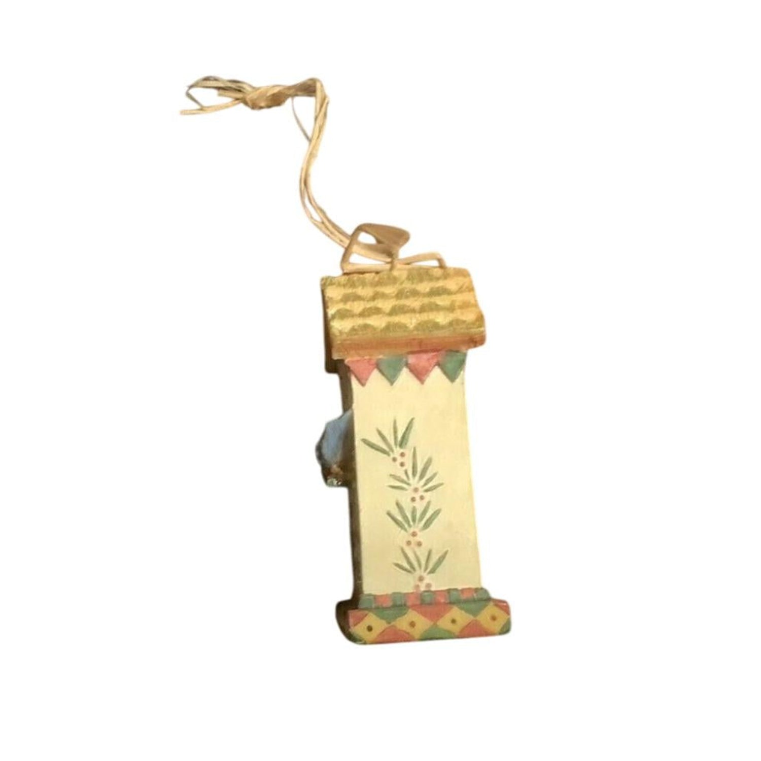 Vintage Holiday Birdhouse Carlton Cards Ornaments (Bird) CXOR-150Y