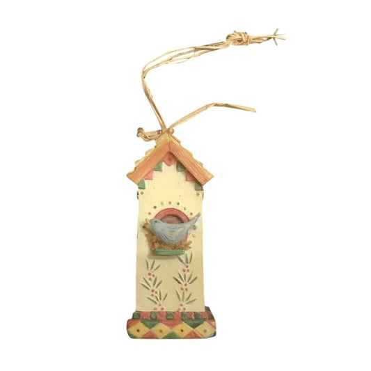 Vintage Holiday Birdhouse (Bird)