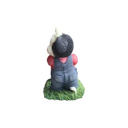 Vintage Loads of Refreshment For Heifer-yone - Boy Pulling Wagon Figurine Enesco Ornament (Coca Cola) 827118 827118