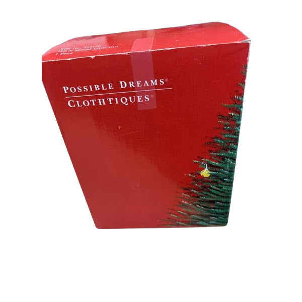 Vintage Possible Dreams Clothtiques Christmas Santa Figure "Wishes Come True" - Festive Holiday Decor