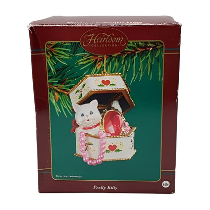 Vintage Pretty Kitty Carlton Cards Ornaments (Kitten) CXOR-086L