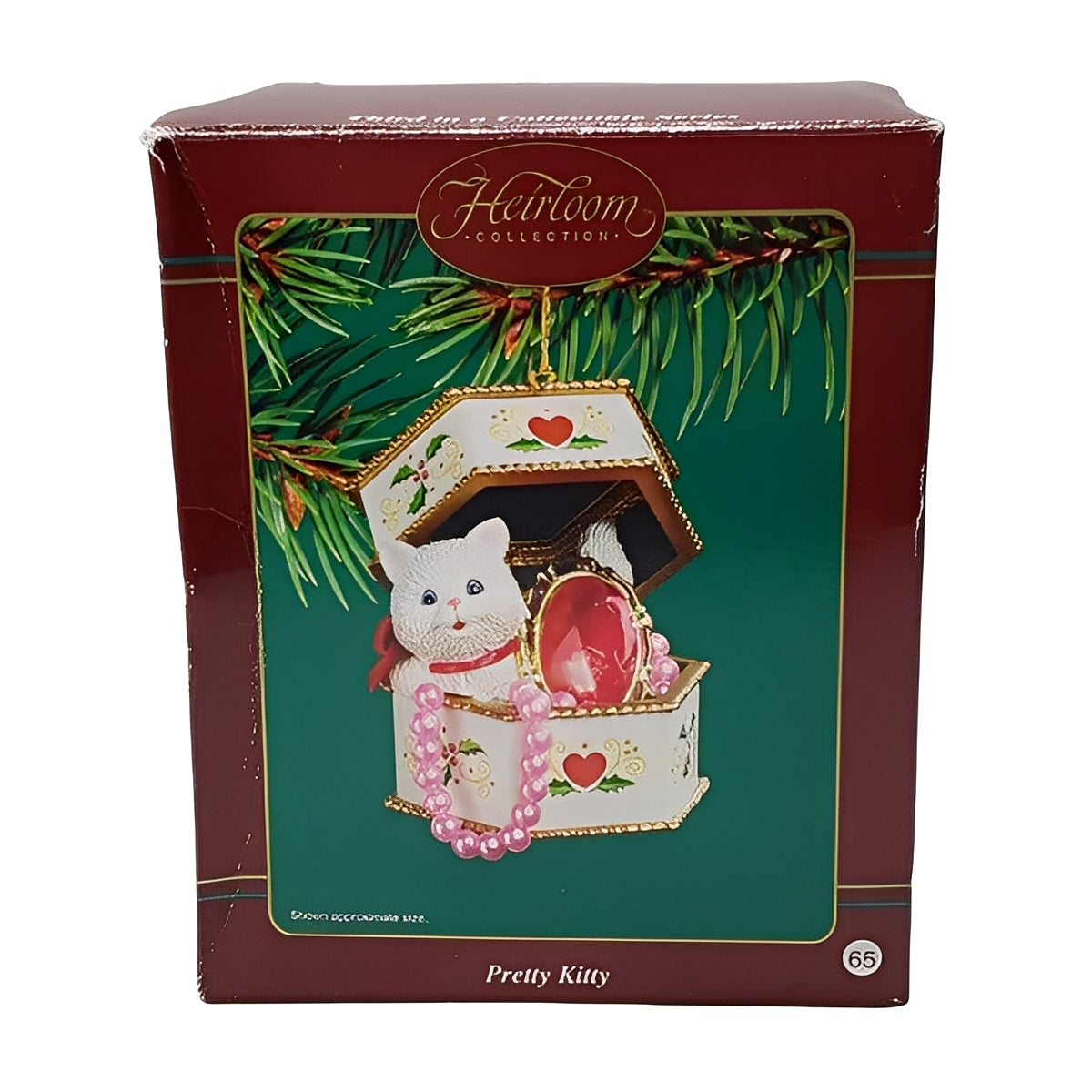 Vintage Pretty Kitty Carlton Cards Ornaments (Kitten) CXOR-086L