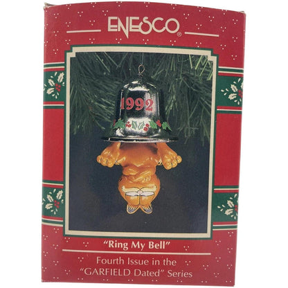 Vintage Ring My Bell - Fourth Issue in the "Garfield Dated" Series Enesco Ornament (Garfield) 580740