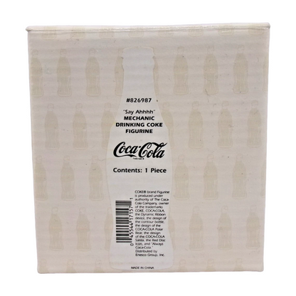 Vintage Say Ahhhh MMM Coca-Cola Collect Enesco Ornament (Coca Cola) 826987A 826987A