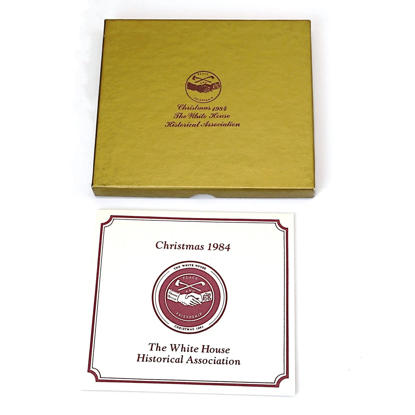 1984 White House Historical Association Ornament - The Jefferson Peace Medal