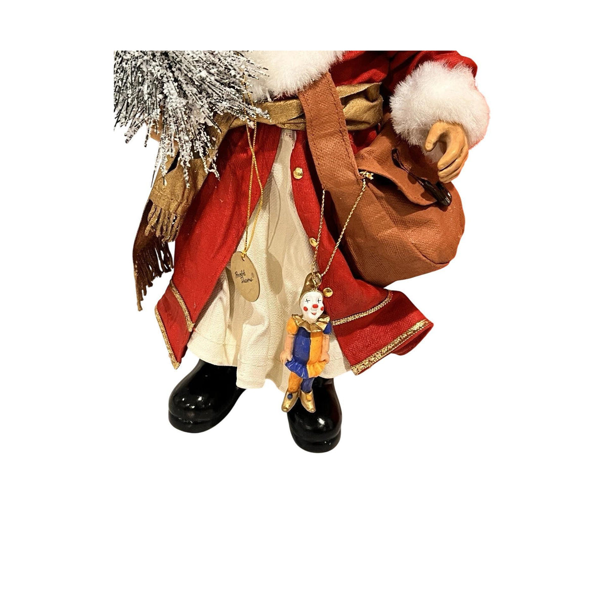 "A Tree for the Children" Santa Collection: Festive Santa Claus Figurine for Holiday Decor Image5