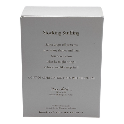 2012 Stocking Stuffing (Santa Claus)