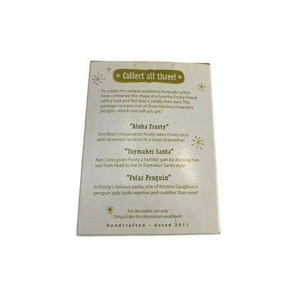 2011 Frosty Mystery Ornament (Mystery)