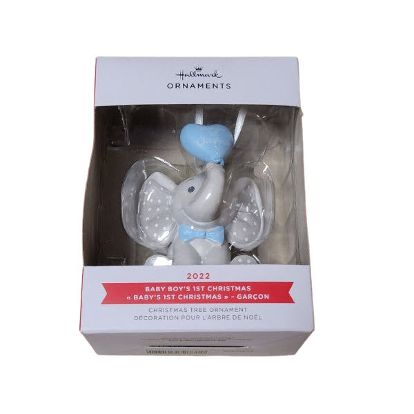 Baby Boy's 1st Christmas Hallmark Ornament (Baby's First Christmas) 1HAJ1894