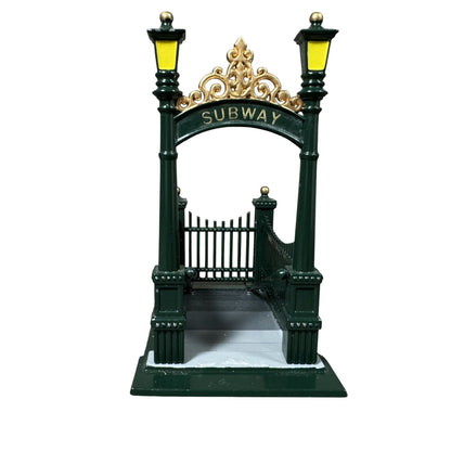 Vintage City Subway Entrance (Department 56) 1330031