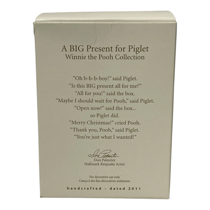 2011 A Big Present for Piglet (Winnie the Pooh)