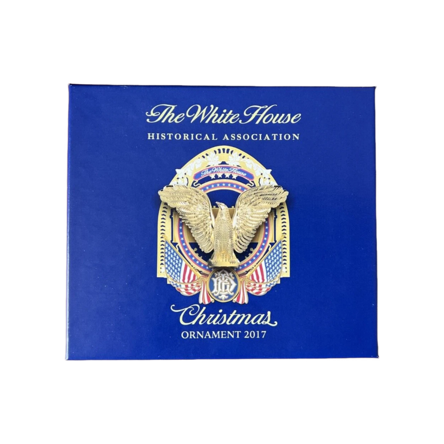 Calvin Coolidge Inspired 2015 Ornament with White House Silhouette Image2