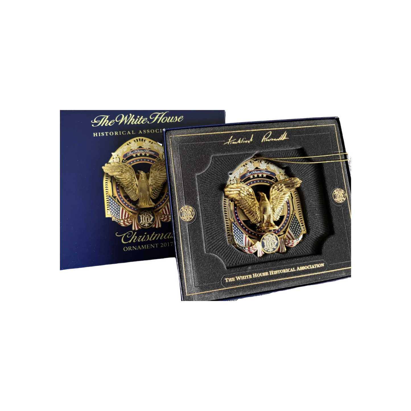 Calvin Coolidge Inspired 2015 Ornament with White House Silhouette Image4