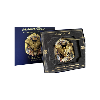 Calvin Coolidge Inspired 2015 Ornament with White House Silhouette Image4
