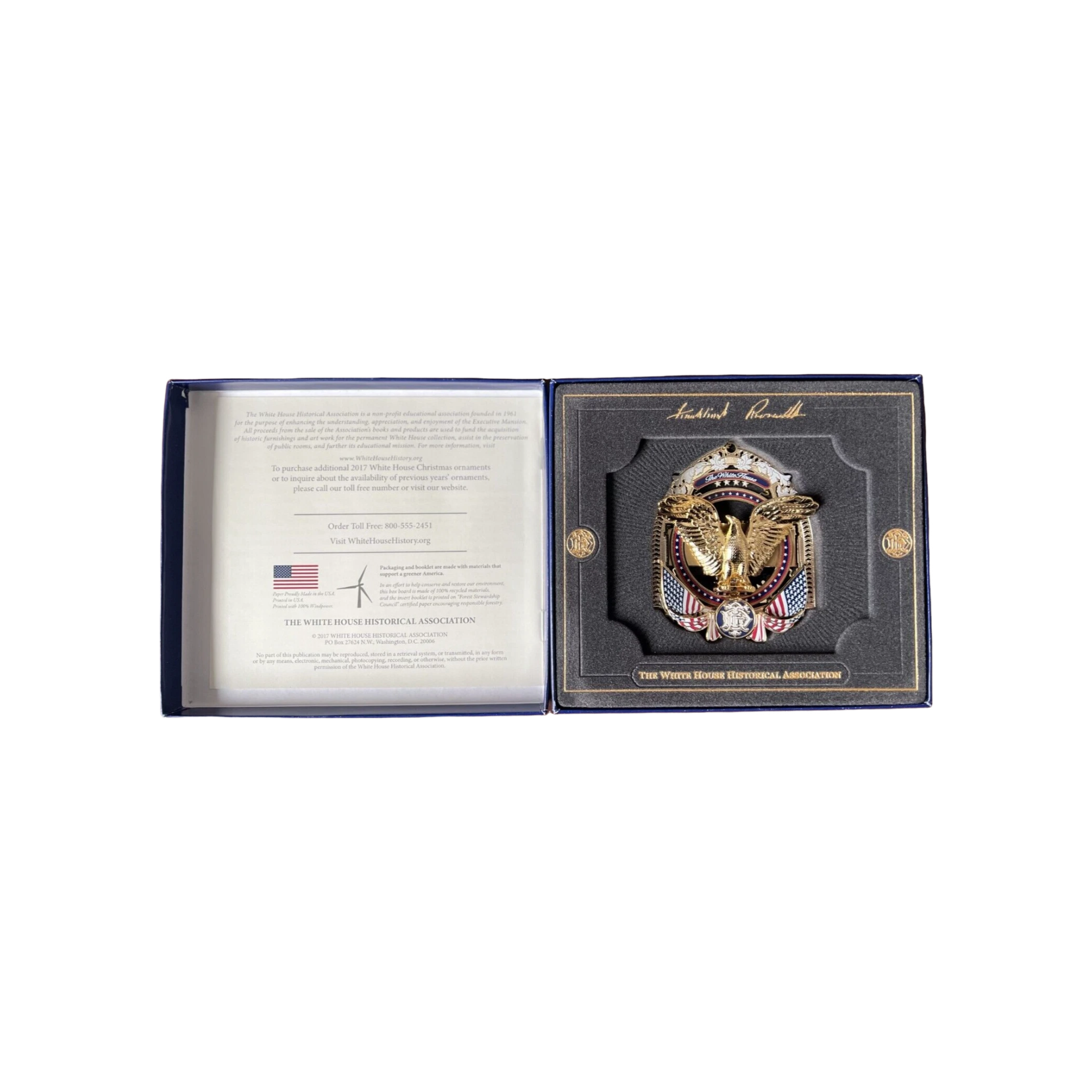Calvin Coolidge Inspired 2015 Ornament with White House Silhouette Image6