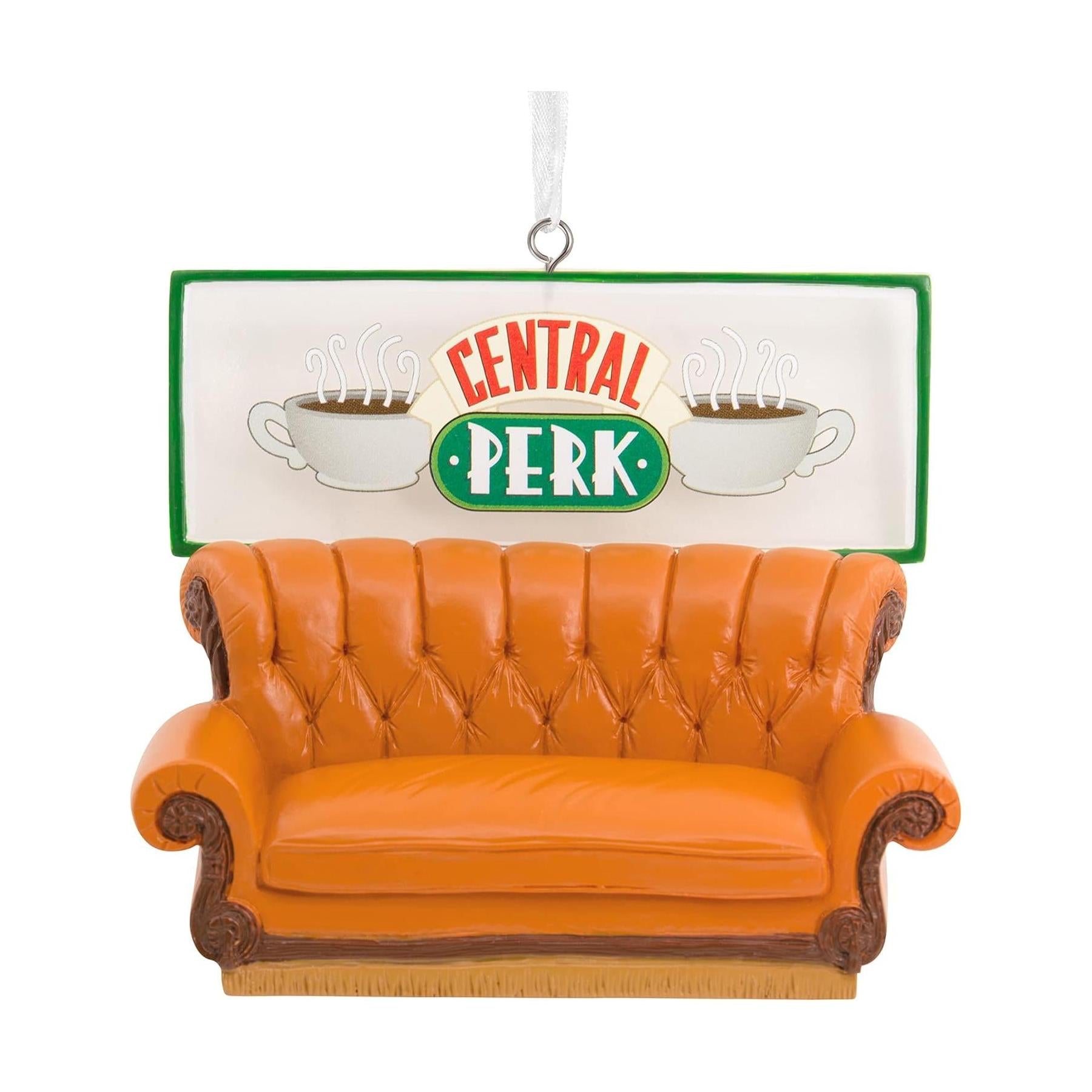 Central Perk Café Couch Hallmark Ornament (Friends) 2HCM9510 Image1