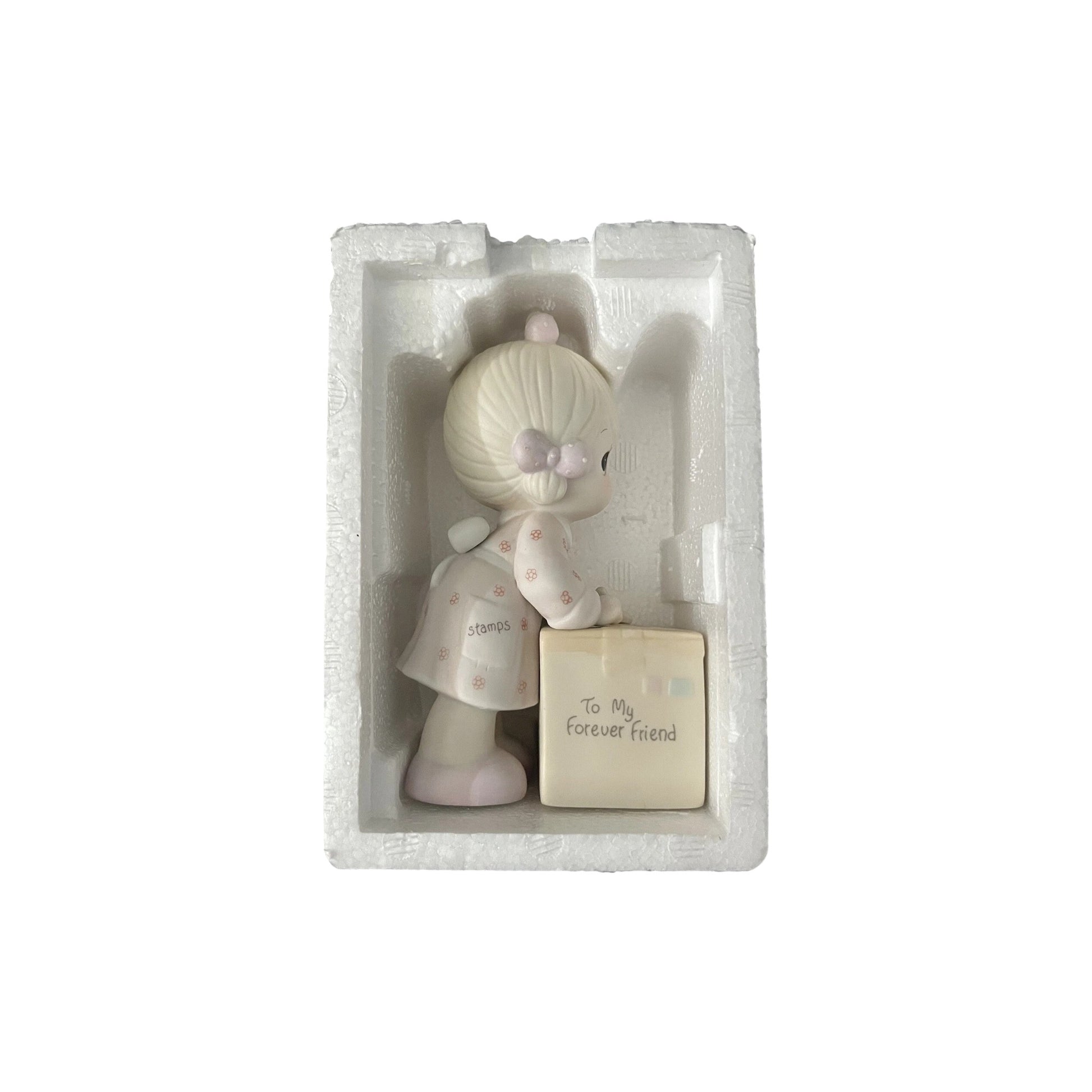 Charming Baby Figurine with Guardian Angel - Perfect Gift for New Arrivals and Milestones Image2