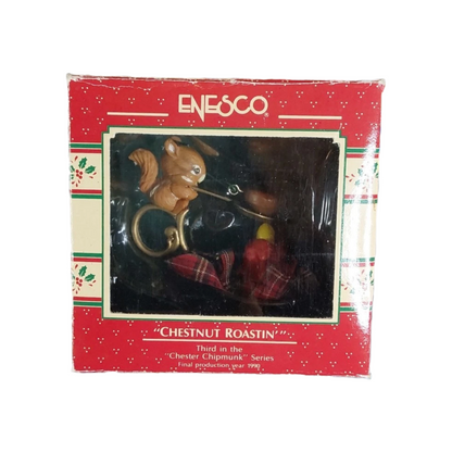 Chestnut Roastin' Enesco Ornament (Chester Chipmunk) 562912 Image2