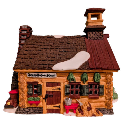 Vintage Sleepy Hollow School - New England Village Series (Department 56) 1480785