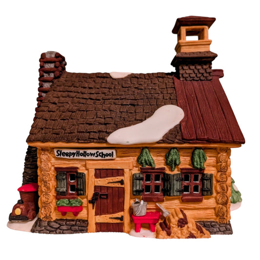 Vintage Sleepy Hollow School - New England Village Series (Department 56) 1480785