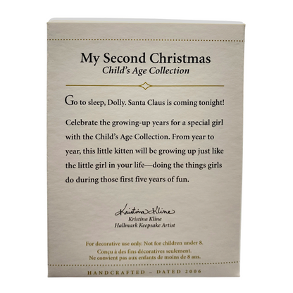 2006 My Second Christmas (Child’s Age Collection)