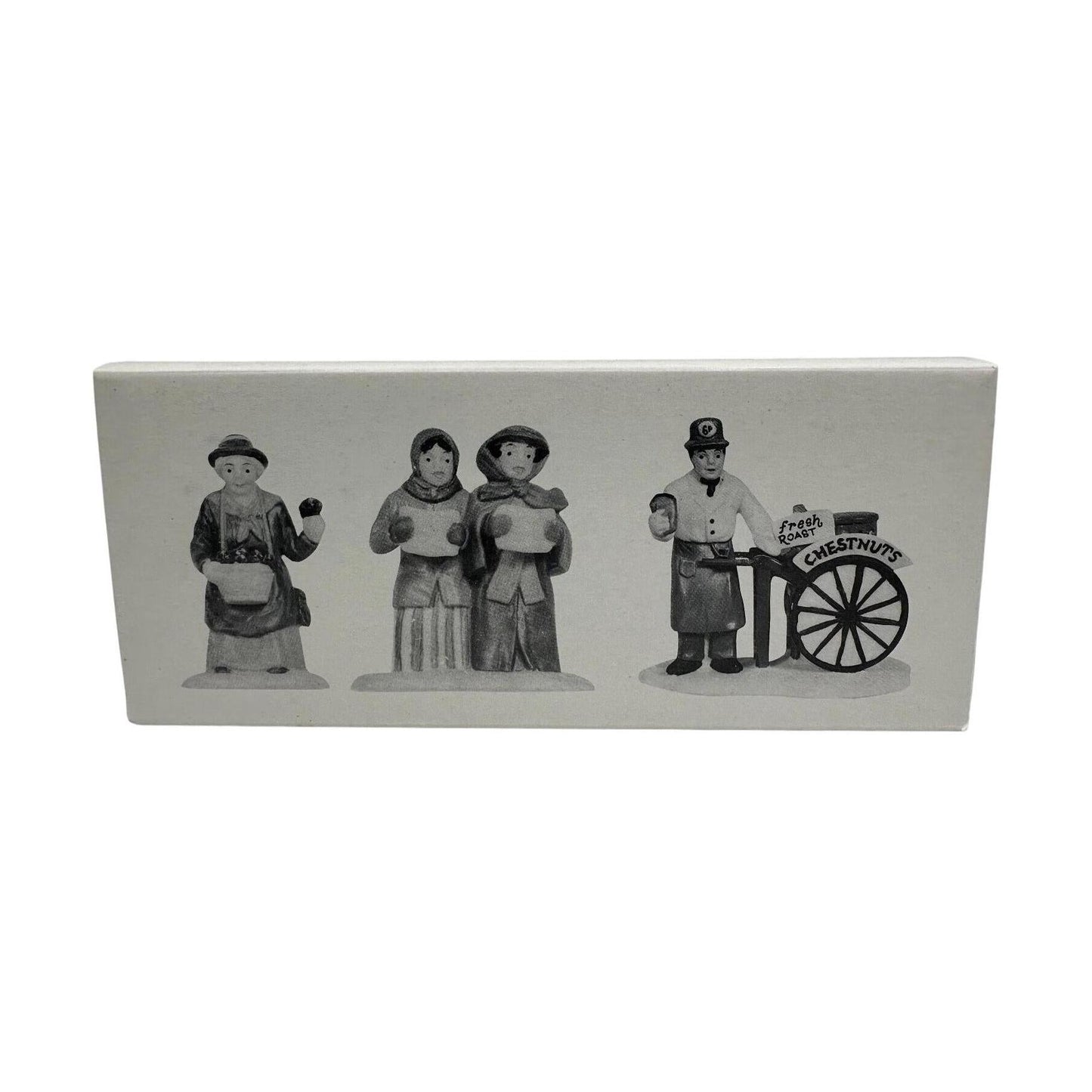 Department 56 Accessory "Violet Carolers Chestnut Vendor" - Charming Holiday Scene Image2