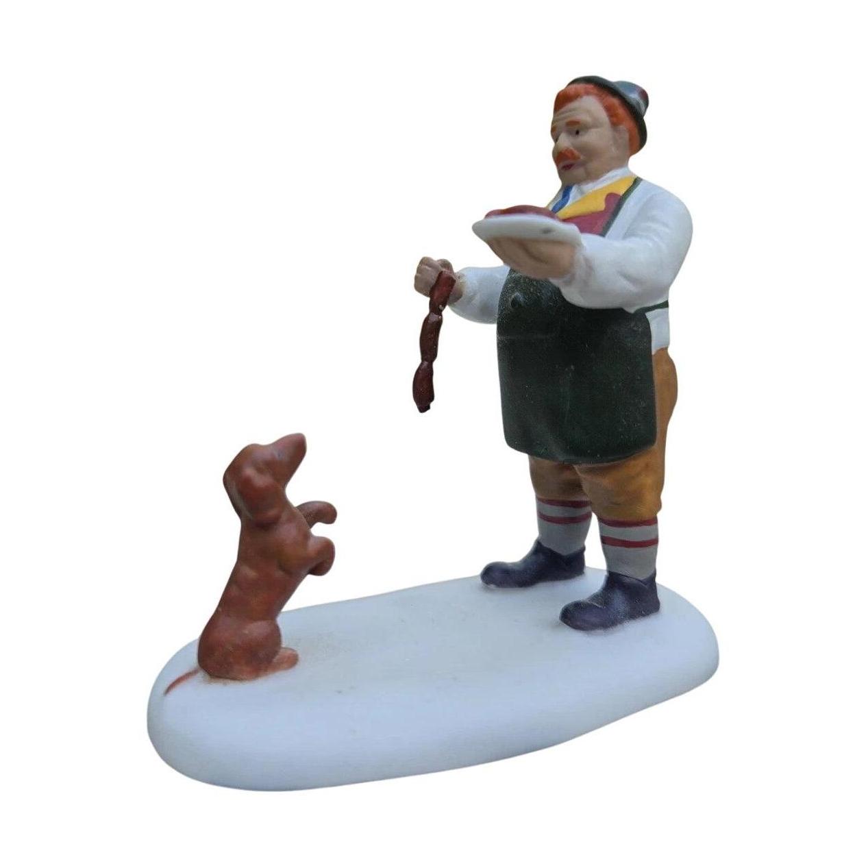 Department 56 Alpine Village "Wursts for the Dachshund" Accessory Figurine - Charming Holiday Decor Image3