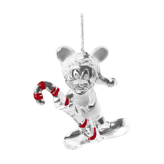 Disney Mickey Mouse Glass Ornament - Iconic Character in Stunning Detail Image1