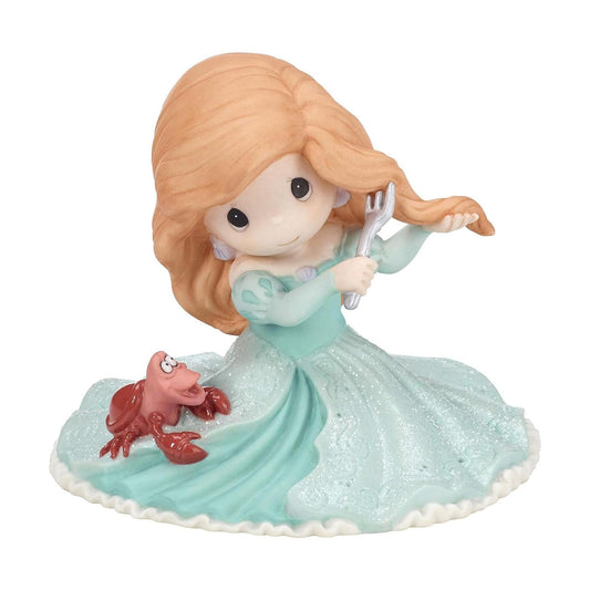 Disney Princess Mermaid Precious Moments Figurine 182092 in Original Packaging Image1
