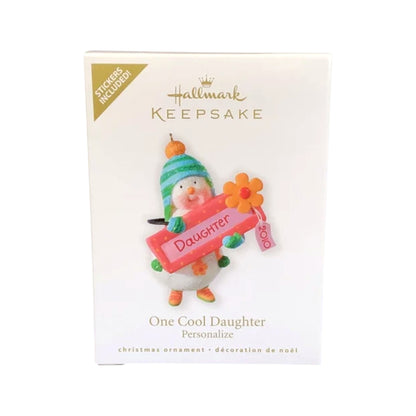 2010 One Cool Daughter Hallmark Ornament (Daughter) QXG7036 Image2