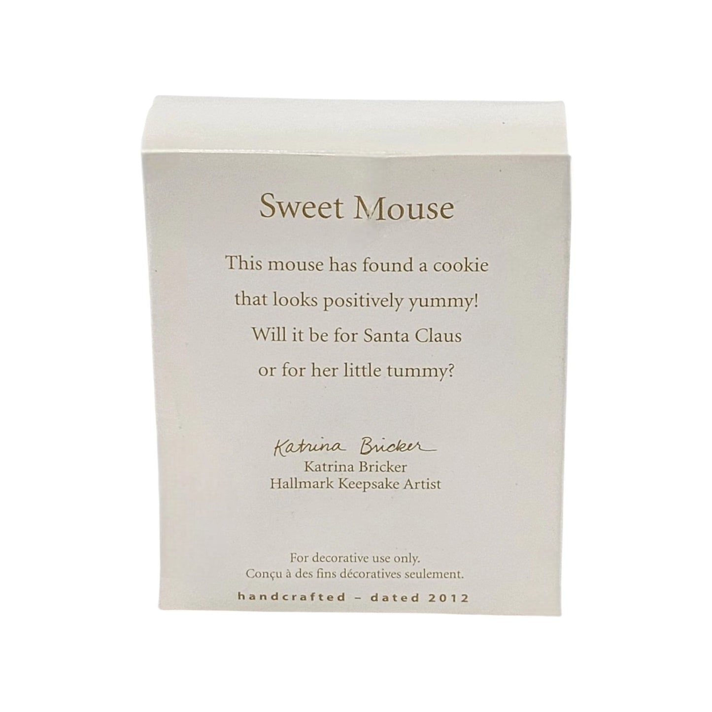 2012 Sweet Mouse (Star)