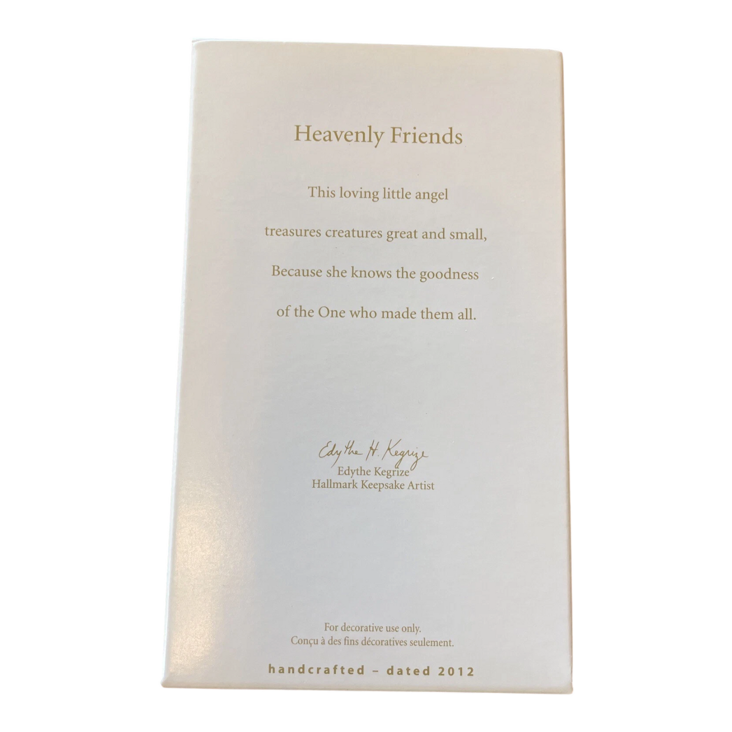 2012 Heavenly Friends (Angels)