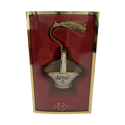 Elegant Porcelain Jar Ornament for Holiday Decor Image2